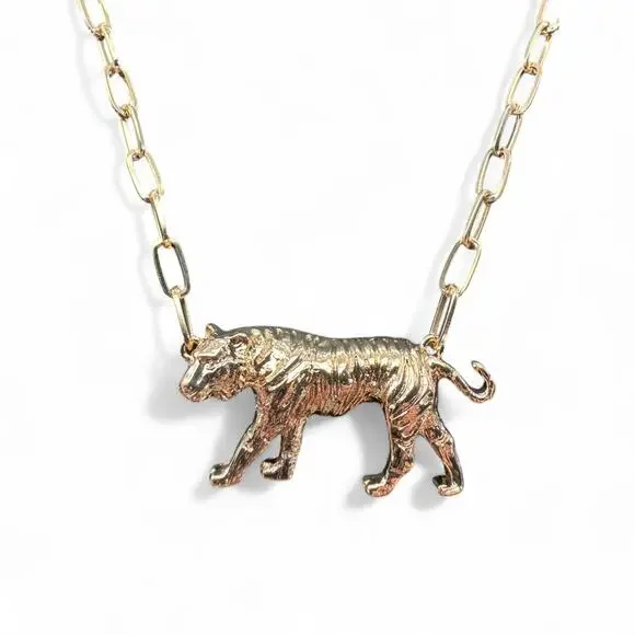 Tiger Paper Clip Chain - Picture 3 of 6